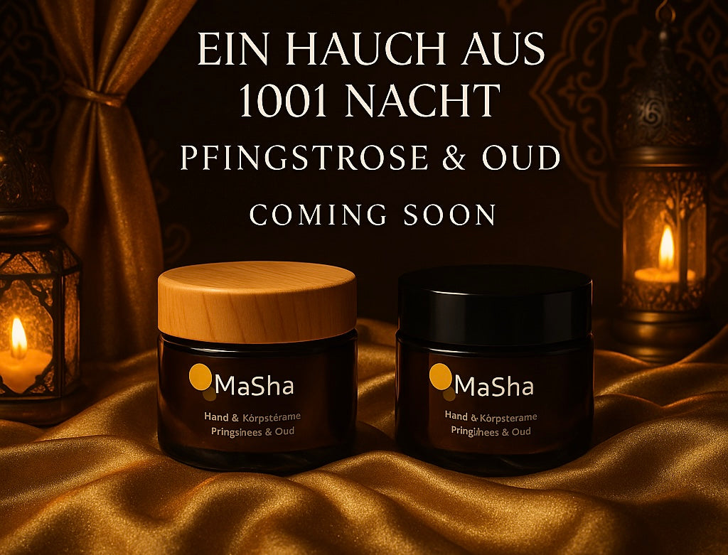 Hand- und Körpercreme 50g ( Pfingsrose/Oud)