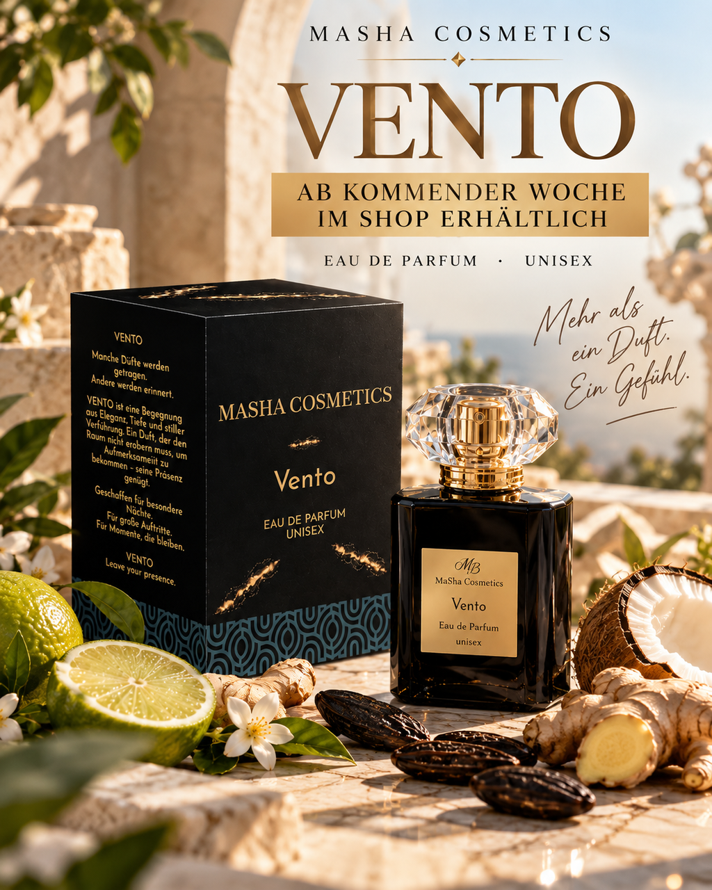 VENTO – Eau de Parfum Unisex · 50 ml