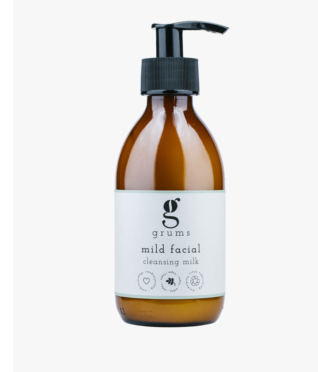 Milde Gesichtsreinigungsmilch (200 ml) - pH-neutraler Gesichtsreiniger