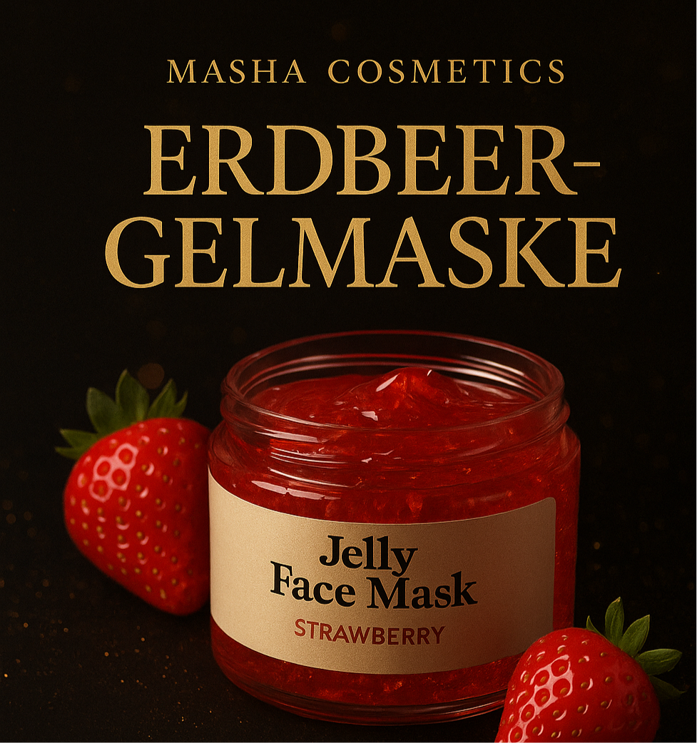 Erdbeer-Gelee-Gesichtsmaske