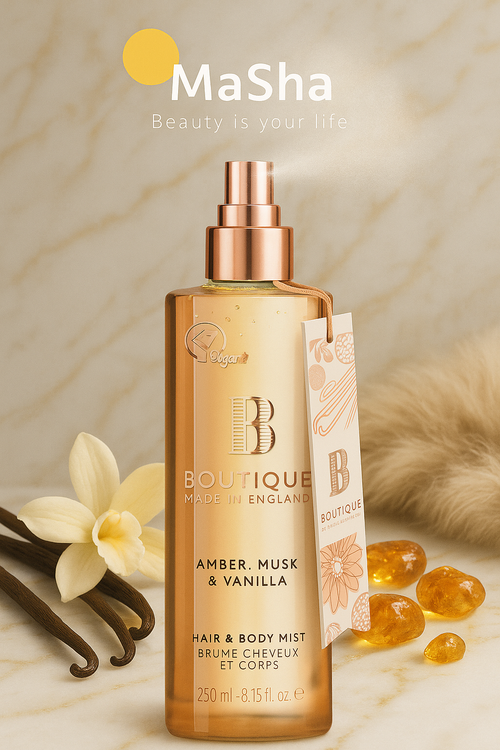 Amber, Moschus & Vanille Haar- & Körperspray ( 250ml)