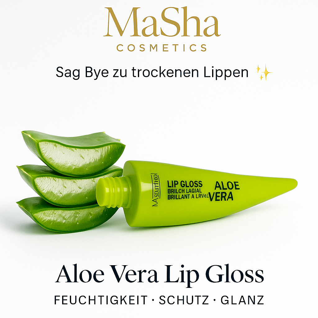 Aloe Vera Lip Gloss – MaSha Cosmetics