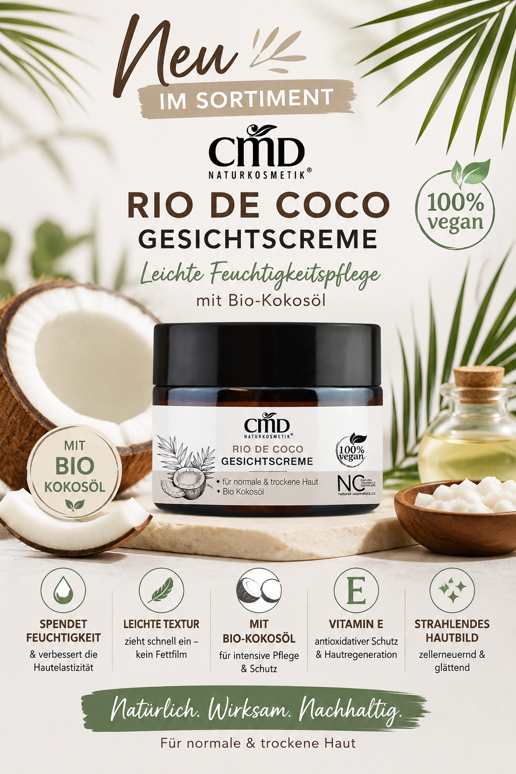Gesichtscreme Rio de Coco