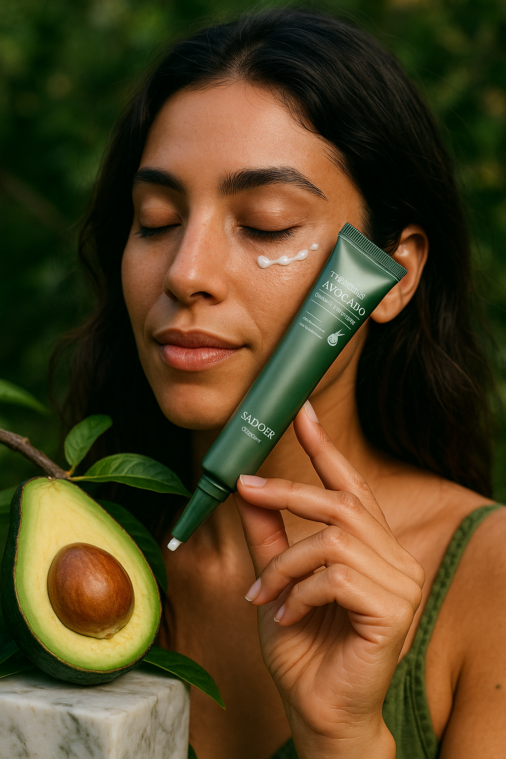 Augencreme mit Avocado